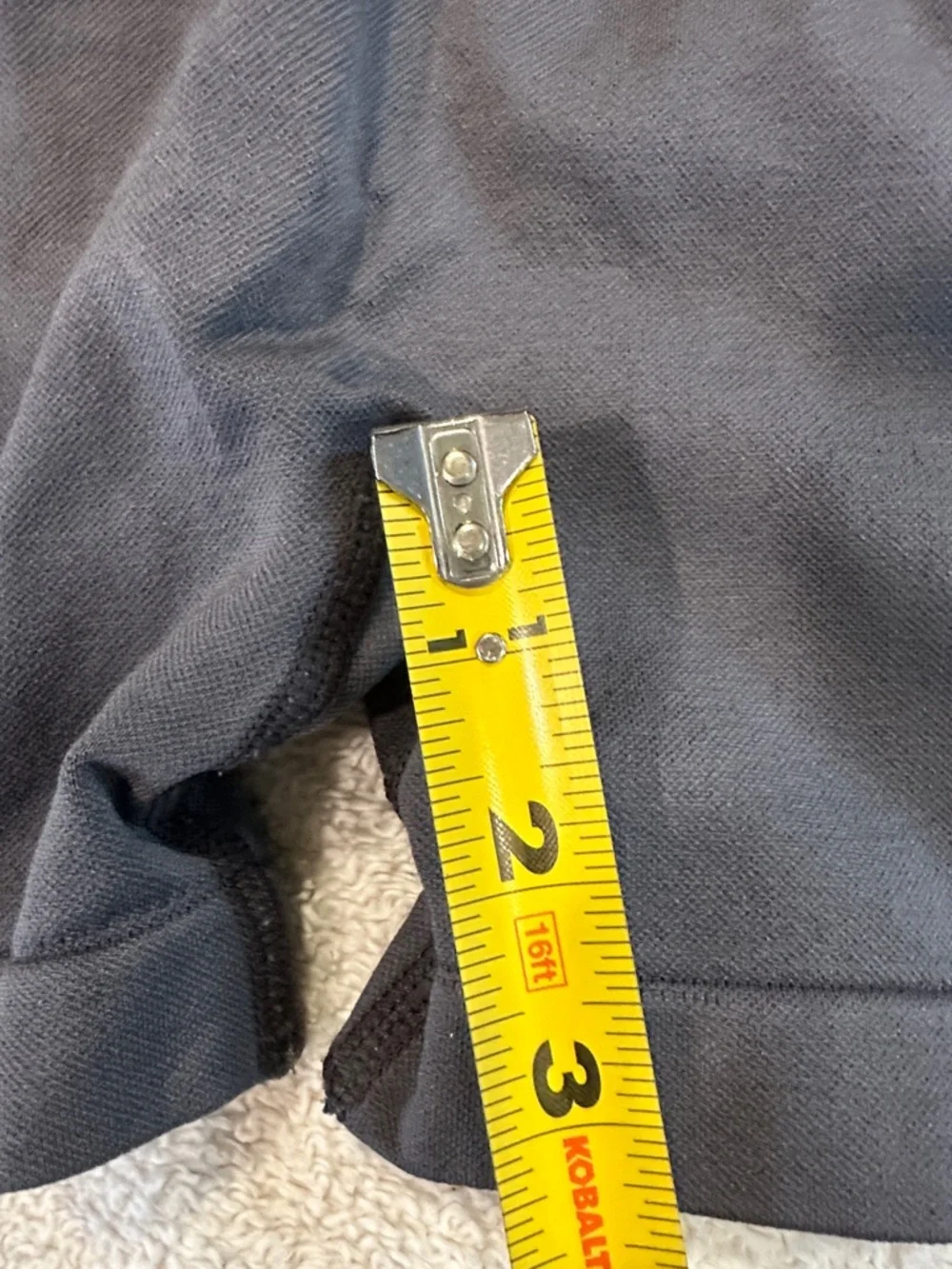 High-Waist Black Women's Active Shorts - Picture 6 of 6